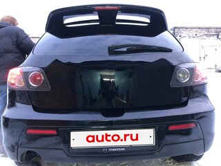 2006 Mazda 3 I (BK) Рестайлинг, чёрный, 770000 рублей, вид 5