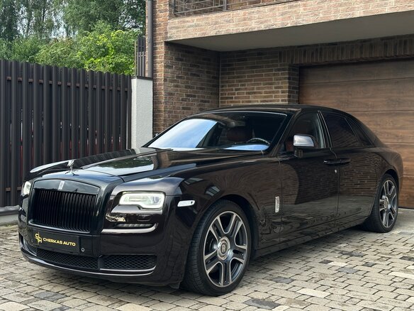 2016 Rolls-Royce Ghost I Рестайлинг (Series II), чёрный, 13200000 рублей