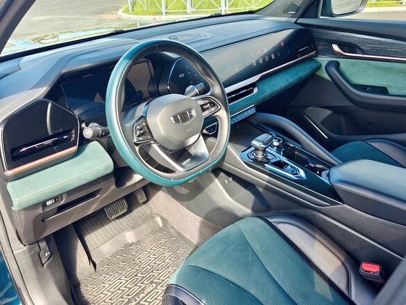 2021 Geely Monjaro (Xingyue L) I, синий, 2380000 рублей - вид 9