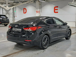 2015 Hyundai Elantra V (MD) Рестайлинг, чёрный, 1040000 рублей, вид 5
