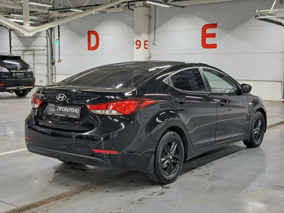 2015 Hyundai Elantra V (MD) Рестайлинг, чёрный, 990000 рублей - вид 4