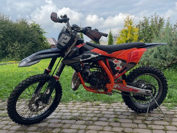 2021 KTM 85 SX, оранжевый, 290000 рублей - вид 14