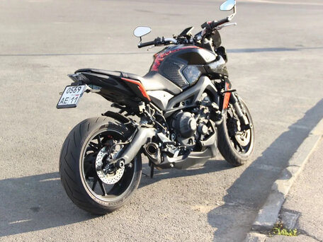 2018 Yamaha MT-09 (FZ-09), чёрный, 750000 рублей, вид 2