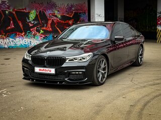 2017 BMW 7 серии 730d xDrive VI (G11/G12), чёрный, 3690000 рублей, вид 1