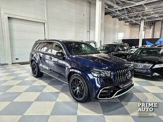 2015 Mercedes-Benz GL-Класс 400 II (X166), синий, 5149000 рублей, вид 3