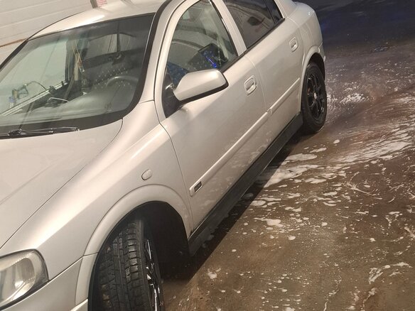 2001 Opel Astra G, серебристый, 350000 рублей - вид 3