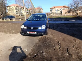 2002 Volkswagen Polo IV, синий, 290000 рублей, вид 2