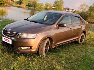 2018 Skoda Rapid I Рестайлинг, коричневый, 920000 рублей, вид 5