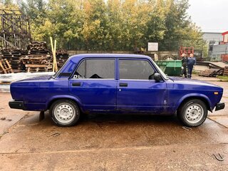 2010 Lada (ВАЗ) 2107, синий, 110000 рублей, вид 3