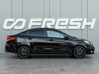 2016 Kia Rio III Рестайлинг, чёрный, 1060000 рублей, вид 5