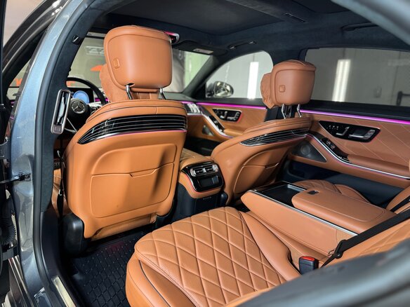 2020 Mercedes-Benz S-Класс 580 Long 4MATIC VII (W223), серый, 11390000 рублей - вид 32