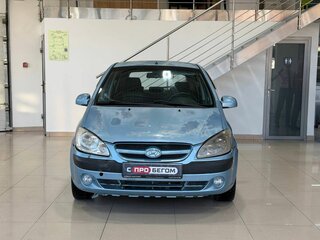 2007 Hyundai Getz I Рестайлинг, голубой, 349900 рублей, вид 2