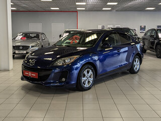 2013 Mazda 3 II (BL) Рестайлинг, синий, 1139500 рублей, вид 4