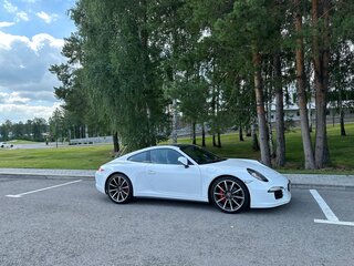 2013 Porsche 911 Carrera 4S VII (991), белый, 8490000 рублей, вид 2