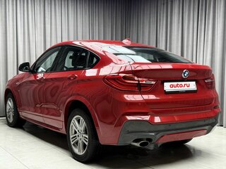 2017 BMW X4 20i I (F26), красный, 3149000 рублей, вид 4