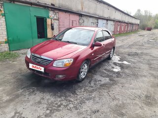 2008 Kia Cerato I Рестайлинг, красный, 340000 рублей, вид 1