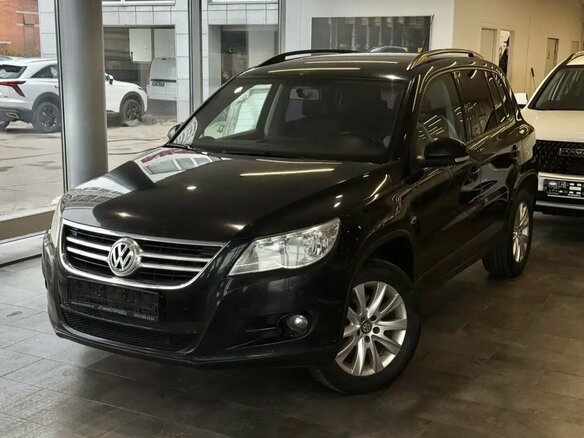 2008 Volkswagen Tiguan I, чёрный, 681000 рублей