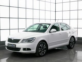 2013 Skoda Octavia II (A5) Рестайлинг, белый, 859000 рублей, вид 1