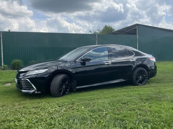 2020 Toyota Camry VIII (XV70), чёрный - вид 5