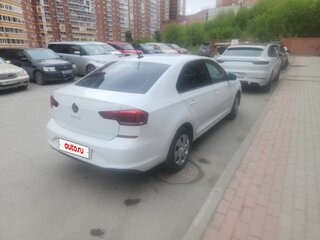 2021 Volkswagen Polo VI, белый, 1200000 рублей, вид 3