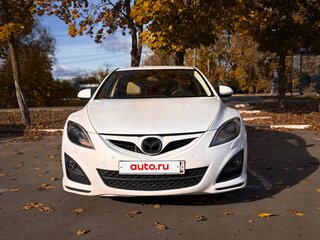 2011 Mazda 6 II (GH) Рестайлинг, белый, 925000 рублей, вид 2