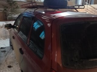 2008 Lada (ВАЗ) Kalina I, красный, 310000 рублей, вид 5