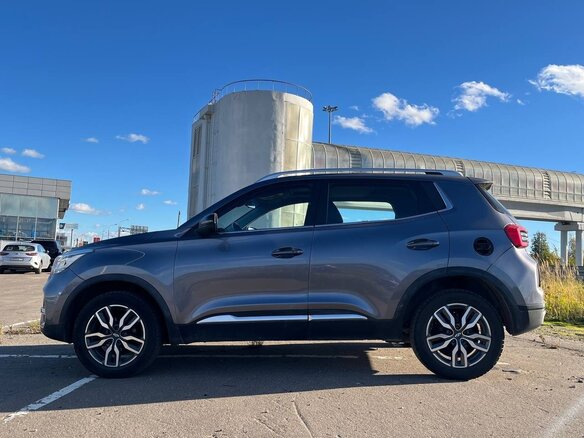 2022 Chery Tiggo 4 I Рестайлинг, серый, 880000 рублей - вид 4