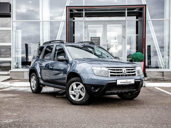 2012 Renault Duster I, синий, 900000 рублей - вид 4