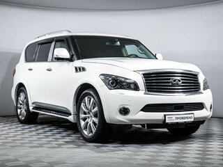 2011 Infiniti QX56 II, белый, 1869000 рублей, вид 3