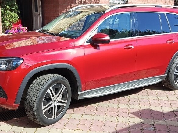 2019 Mercedes-Benz GLS 450 II (X167), красный, 8000000 рублей