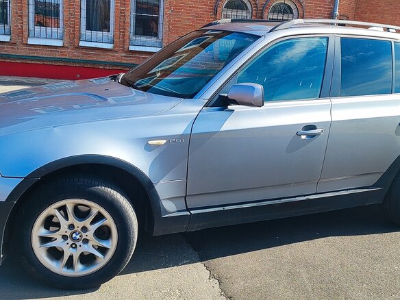 2004 BMW X3 25i I (E83), серебристый, 830000 рублей - вид 8