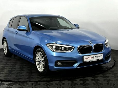 2018 BMW 1 серии 118i II (F20/F21) Рестайлинг 2, синий, 1635000 рублей, вид 4