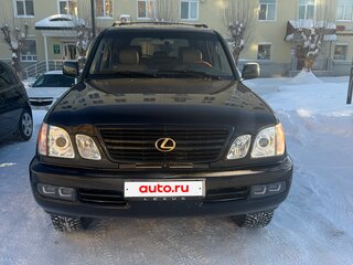 2000 Lexus LX 470 II, чёрный, 1550000 рублей, вид 3