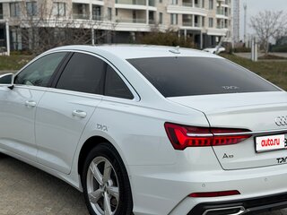 2019 Audi A6 40 TDI V (C8), белый, 4200000 рублей, вид 5