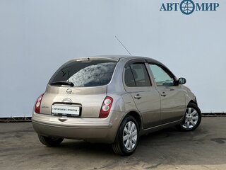 2005 Nissan Micra III (K12), бежевый, 420000 рублей, вид 5