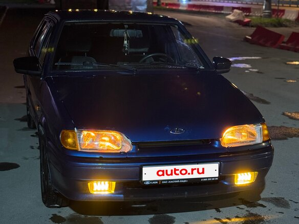 2004 Lada (ВАЗ) 2115, синий, 145000 рублей - вид 6