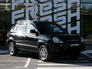 2008 Hyundai Tucson I, чёрный, 1239000 рублей, вид 1