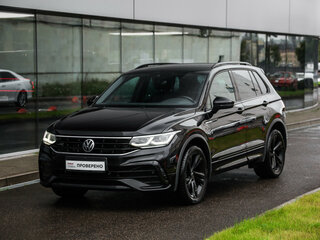 2021 Volkswagen Tiguan Allspace II Рестайлинг, чёрный, 3499000 рублей, вид 3