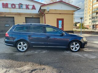 2011 Volkswagen Passat B7, синий, 955000 рублей, вид 4