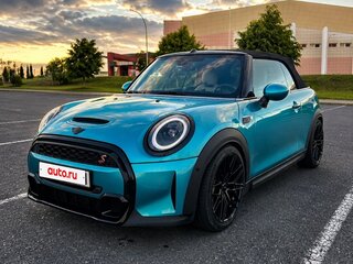 2016 Mini Cabrio Cooper III, голубой, 2000000 рублей, вид 1