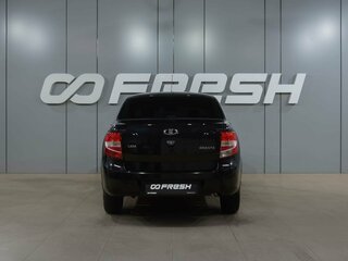 2013 Lada (ВАЗ) Granta I, чёрный, 499000 рублей, вид 4