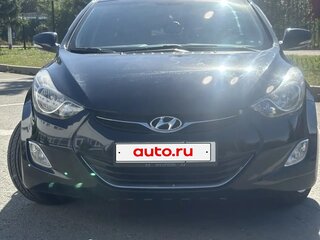 2013 Hyundai Elantra V (MD), чёрный, 1020000 рублей, вид 4