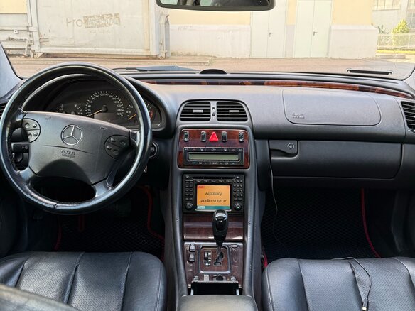 2001 Mercedes-Benz CLK-Класс 230 I (W208) Рестайлинг, чёрный, 850000 рублей - вид 7