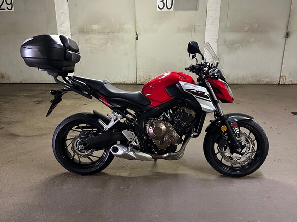 2017 Honda CB 650F, красный, 725000 рублей - вид 14