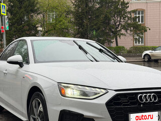2020 Audi A4 45 TFSI V (B9) Рестайлинг, белый, 3490000 рублей, вид 3