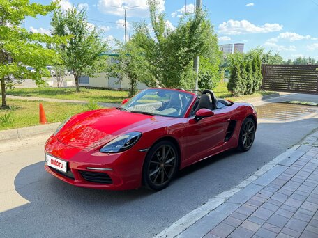 2018 Porsche Boxster IV 718 (982), красный, 5900000 рублей, вид 1