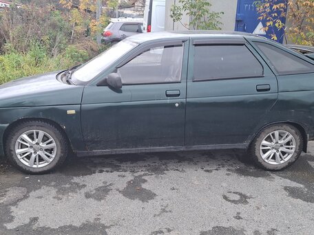 2003 Lada (ВАЗ) 2112, зелёный, 75000 рублей, вид 3