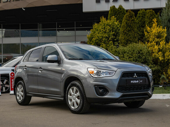 2014 Mitsubishi ASX I Рестайлинг, серый - вид 1