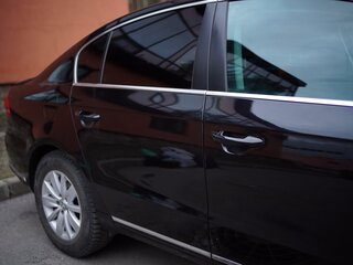 2013 Volkswagen Passat B7, чёрный, 730000 рублей, вид 4