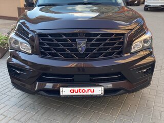 2016 Infiniti QX80 I Рестайлинг, красный, 4000000 рублей, вид 4